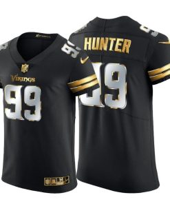Minnesota Vikings #99 Danielle Hunter Nike Black Edition Vapor Untouchable Elite NFL Jersey