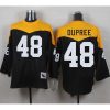 Mitchell And Ness 1967 Pittsburgh Steelers #48 Bud Dupree Black/Yelllow Throwback Stitched NFL Jersey