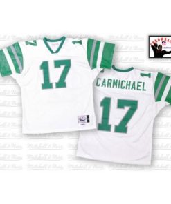 Mitchell And Ness Philadelphia Eagles #17 Harold Carmichael White Stitched Throwback NFL Jersey