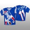 NFL New England Patriots #11 Julian Edelman Blue Mitchell & Nell Big Face Fashion Limited NFL Jersey