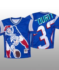 NFL New England Patriots #32 Devin McCourty Blue Mitchell & Nell Big Face Fashion Limited NFL Jersey