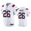 New England Patriots #26 Sony Michel Nike White 2020 Vapor Limited Jersey