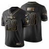 New England Patriots #28 James White Nike Black Golden Limited NFL 100 Jersey