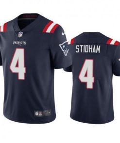 New England Patriots #4 Jarrett Stidham Nike Navy 2020 Vapor Limited Jersey