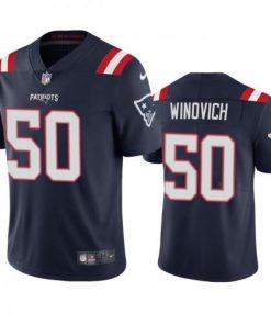 New England Patriots #50 Chase Winovich Nike Navy 2020 Vapor Limited Jersey
