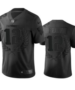New England Patriots #12 Tom Brady Nike Black NFL MVP Limited Edition Jersey