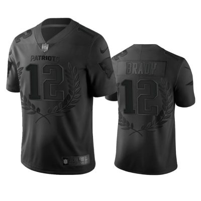 New England Patriots #12 Tom Brady Nike Black NFL MVP Limited Edition Jersey