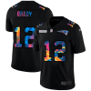 New England Patriots #12 Tom Brady Nike Multi-Color Black 2020 NFL Crucial Catch Vapor Untouchable Limited Jersey