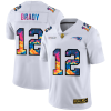 New England Patriots #12 Tom Brady White Nike Multi-Color 2020 NFL Crucial Catch Limited NFL Jersey