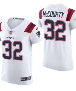 New England Patriots #32 Devin Mccourty Nike White Team Color Stitched NFL 2020 Vapor Untouchable Elite Jersey