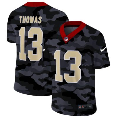 New Orleans Saints #13 Michael Thomas Nike 2020 Black CAMO Vapor Untouchable Limited Stitched NFL Jersey