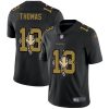 New Orleans Saints #13 Michael Thomas Nike Team Logo Dual Overlap Limited NFL Jersey Black