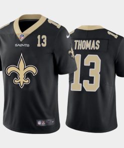 New Orleans Saints #13 Michael Thomas Black Nike Big Team Logo Player Vapor Limited NFL Jersey