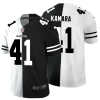 New Orleans Saints #41 Alvin Kamara Black V White Peace Split Nike Vapor Untouchable Limited NFL Jersey
