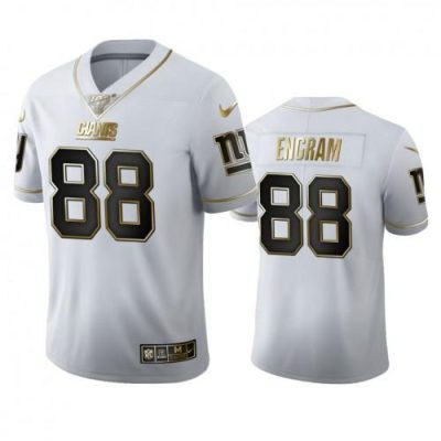 New York New York Giants #88 Evan Engram Men's Nike White Golden Edition Vapor Limited NFL 100 Jersey Men's
