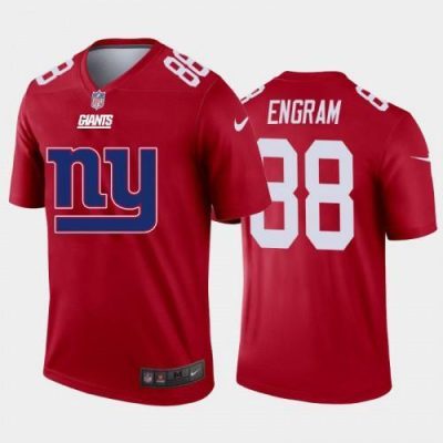 New York New York Giants #88 Evan Engram Red Men's Nike Big Team Logo Vapor Limited NFL Jersey Men's