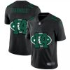 New York New York Jets #14 Sam Darnold Nike Team Logo Dual Overlap Limited NFL Jersey Black