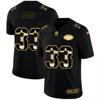 New York New York Jets #33 Jamal Adams Nike Carbon Black Vapor Cristo Redentor Limited NFL Jersey
