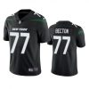 New York New York Jets #77 Mekhi Becton Nike Black 2020 NFL Draft Vapor Limited Jersey