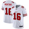 Nike 49ers #16 Joe Montana White Stitched NFL Limited Team Logo Fashion Jersey