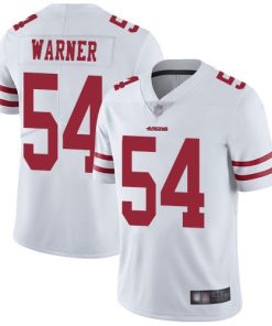 Nike 49ers #54 Fred Warner White Stitched NFL Vapor Untouchable Limited Jersey