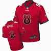 Nike 49ers #8 Steve Young Red Team Color Stitched NFL Elite Drift Fashion Jersey