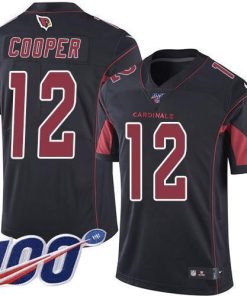Nike Arizona Cardinals #12 Pharoh Cooper Black Stitched NFL Limited Rush 100th Season Jersey