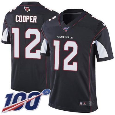 Nike Arizona Cardinals #12 Pharoh Cooper Black Alternate Stitched NFL 100th Season Vapor Limited Jersey