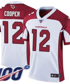 Nike Arizona Cardinals #12 Pharoh Cooper White Stitched NFL 100th Season Vapor Limited Jersey
