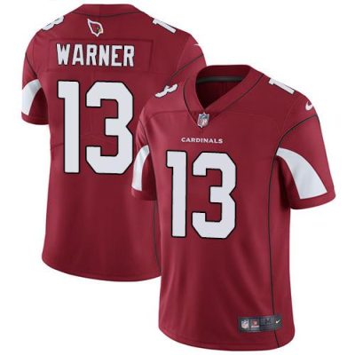 Nike Arizona Cardinals #13 Kurt Warner Red Team Color Stitched NFL Vapor Untouchable Limited Jersey