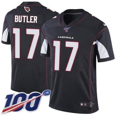 Nike Arizona Cardinals #17 Hakeem Butler Black Alternate Stitched NFL 100th Season Vapor Limited Jersey