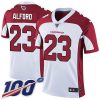 Nike Arizona Cardinals #23 Robert Alford White Stitched NFL 100th Season Vapor Limited Jersey