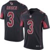 Nike Arizona Cardinals #3 Josh Rosen Black Stitched NFL Limited Rush Jersey