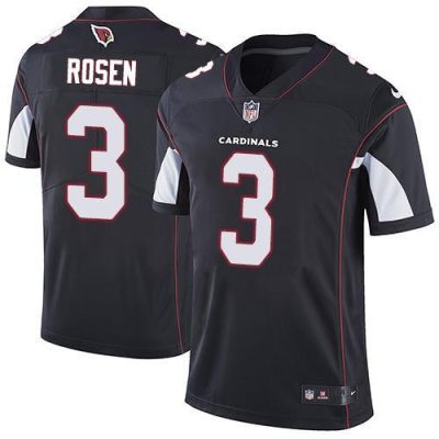 Nike Arizona Cardinals #3 Josh Rosen Black Alternate Stitched NFL Vapor Untouchable Limited Jersey