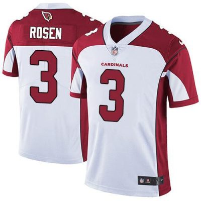 Nike Arizona Cardinals #3 Josh Rosen White Stitched NFL Vapor Untouchable Limited Jersey