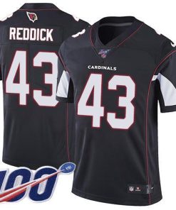 Nike Arizona Cardinals #43 Haason Reddick Black Alternate Stitched NFL 100th Season Vapor Limited Jersey