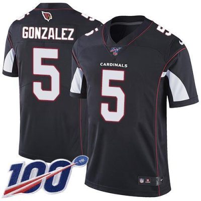 Nike Arizona Cardinals #5 Zane Gonzalez Black Alternate Stitched NFL 100th Season Vapor Limited Jersey