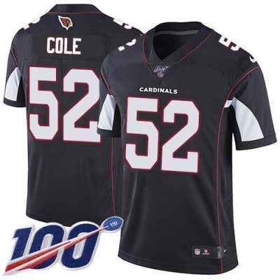 Nike Arizona Cardinals #52 Mason Cole Black Alternate Stitched NFL 100th Season Vapor Limited Jersey