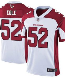 Nike Arizona Cardinals #52 Mason Cole White Stitched NFL Vapor Untouchable Limited Jersey