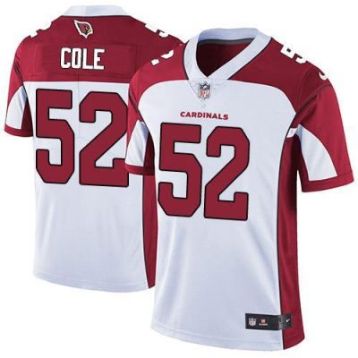 Nike Arizona Cardinals #52 Mason Cole White Stitched NFL Vapor Untouchable Limited Jersey