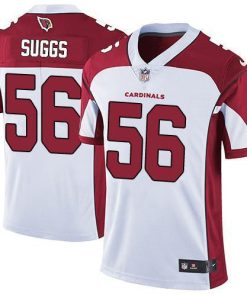 Nike Arizona Cardinals #56 Terrell Suggs White Stitched NFL Vapor Untouchable Limited Jersey