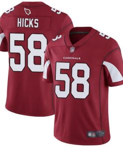 Nike Arizona Cardinals #58 Jordan Hicks Red Team Color Stitched NFL Vapor Untouchable Limited Jersey