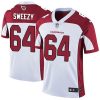Nike Arizona Cardinals #64 J.R. Sweezy White Stitched NFL Vapor Untouchable Limited Jersey