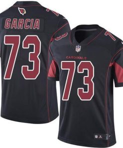 Nike Arizona Cardinals #73 Max Garcia Black Stitched NFL Limited Rush Jersey