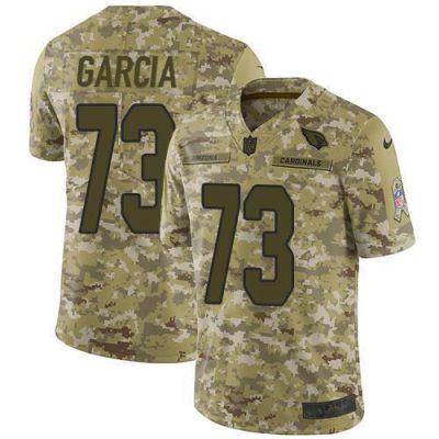 Nike Arizona Cardinals #73 Max Garcia Camo Stitched NFL Limited 2018 Salute To Service Jersey