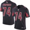 Nike Arizona Cardinals #74 D.J. Humphries Black Stitched NFL Limited Rush Jersey