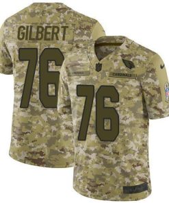 Nike Arizona Cardinals #76 Marcus Gilbert Camo Stitched NFL Limited 2018 Salute To Service Jersey