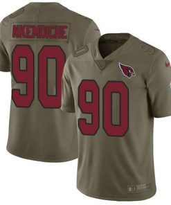 Nike Arizona Cardinals #90 Robert Nkemdiche Olive Stitched NFL Limited 2017 Salute to Service Jersey