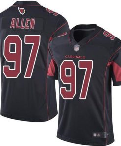 Nike Arizona Cardinals #97 Zach Allen Black Stitched NFL Limited Rush Jersey