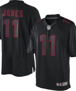 Nike Atlanta Falcons #11 Julio Jones Black Stitched NFL Impact Limited Jersey